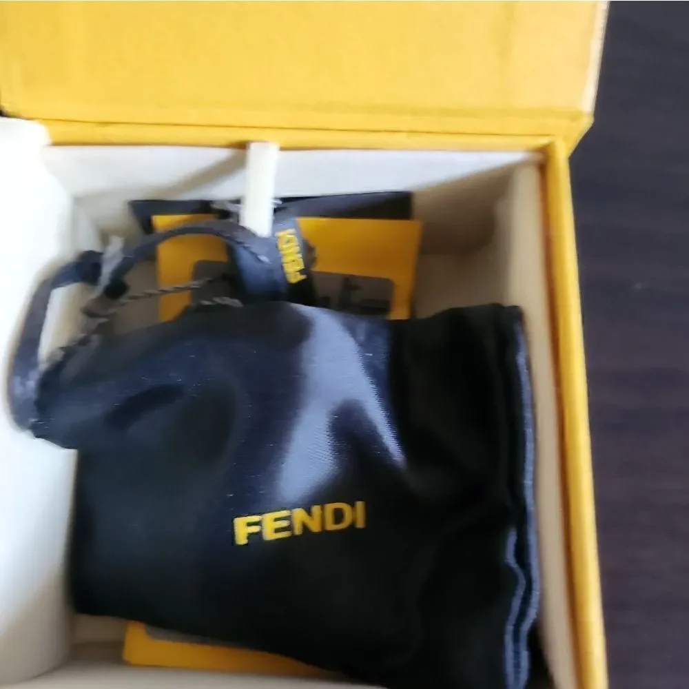 Fendi Goldtone Buckle Bracelet Vintage